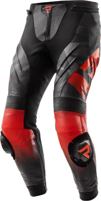 Produktbild von Rebelhorn Inferno  Motorrad Lederhose, schwarz/rot, 60