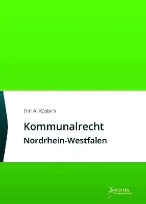 Produktbild von Kommunalrecht Nordrhein-Westfalen