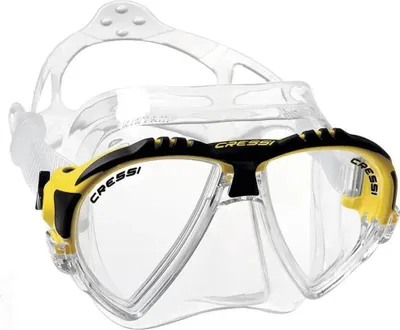 Produktbild von Cressi DS301010, Unisex, Universalgröße, Transparent, Gelb, Silikon, Transparent, Transparent