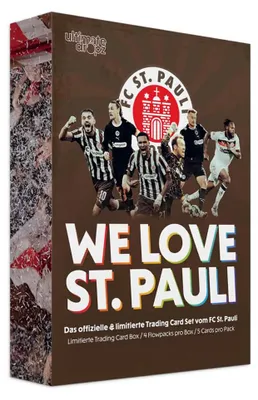 Obrázok produktu pre Ultimatedropz – Krabica so zberateľskými kartami „We Love St. Pauli“