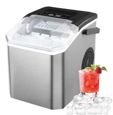 Obrázok produktu pre Stroj na výrobu zmrzliny, automatický, kompaktný dizajn, strieborný