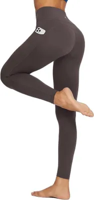 Produktbild von High Taillet Sport Damen mit Taschen - weich und dehnbar