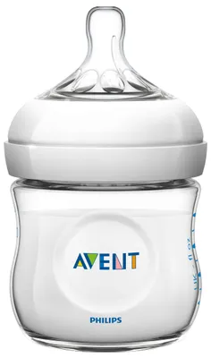 Produktbild von Philips AVENT SCF690/17 Natural PP Bottle 125 ML Baby-Flasche + Sauger, 125ml Fassungsvermögen, -frei