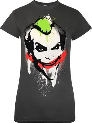 Produktbild von Batman Damen T-Shirt Arkham City NS4724 (M) (Anthrazit)