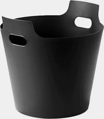 Produktbild von Authentics Aufbewahrungskorb 2Hands2, Kübel, PP, Schwarz, 47 cm, 1026599
