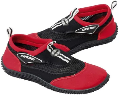 Image de Chaussures aquatiques Cressi Reef Rouge, Noir EU 41 Homme Rouge, Noir EU 41