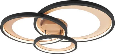 Obrázek produktu pro TRIO-Leuchten stropní svítidlo LED GRANADA WHT 71,50x10,50x63,50 cm černá