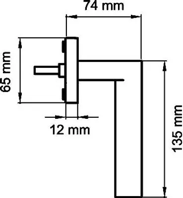 Produktbild von Karcher EF454Q 83 - Fenstergriff Madeira