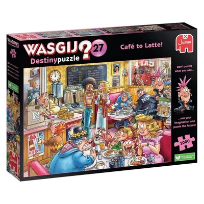 Image de Jumbo - Puzzle wasgij destiny 27 le café ! 1000pcs