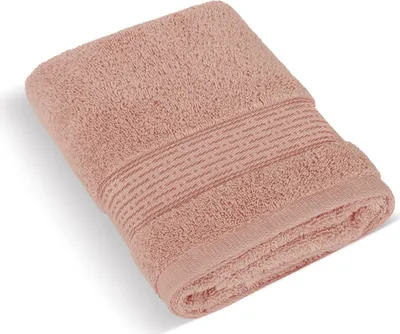 Produktbild von Frottiertuch 70x140cm Streifen 450g burgunderrot