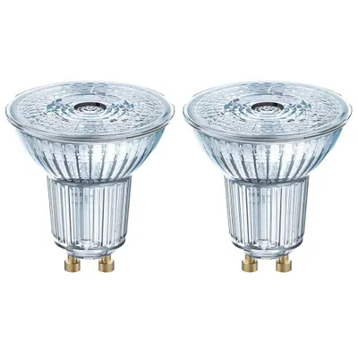 Image de 2 x Osram LED Leuchtmittel PAR16 Glas Reflektor Star 2,6W = 35W GU10 230lm warmweiß 2700K 36°