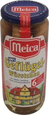 Zdjęcie produktu dla Meica parówki drobiowe 250g 6 sztuk
