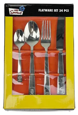 Produktbild von "24-teiliges Besteckset "Die Simpsons" Set"