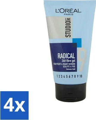 Zdjęcie produktu dla L'Oréal Studio Line Special FX Radical Gel 150 ml - Value pack - 4 szt