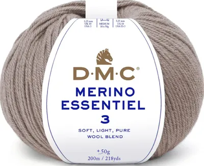 Immagine prodotto di DMC Merino Essentiel-3 – Filato composto da 50% Lana e 50%.poliacrilico (colore 986)