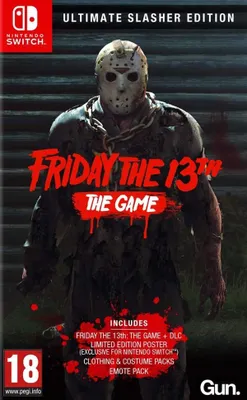 Produktbild von Gun Media Friday the 13th : The Game - Ultimate Slasher Edition, Nintendo Switch, M (Reif), Physische Medien