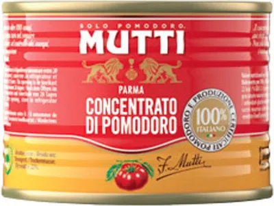Produktbild von Mutti Doppio Concentrato Di Pomodoro, 0.376 Pound (Pack of 12)