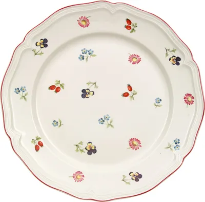 Obrázek produktu pro Villeroy & Boch 1023952640, Snídaňový talíř, Kulatý, Porcelán, Vícebarevný, Petite Fleur, 21 cm