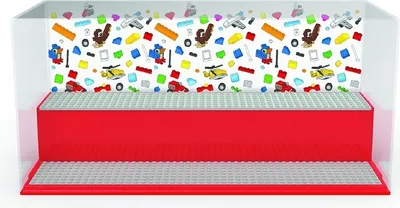 Obrázok produktu pre LEGO 40700001 LEGO PLAY & DISPLAY CASE ICONIC, červená