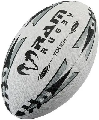 Produktbild von Touch Match Rugby Ball - Match Ball - Verbesserter 3D-Grip  - Nr. 1 Rugby-Brand in Europe - Perfekte Form und Langlebigkeit