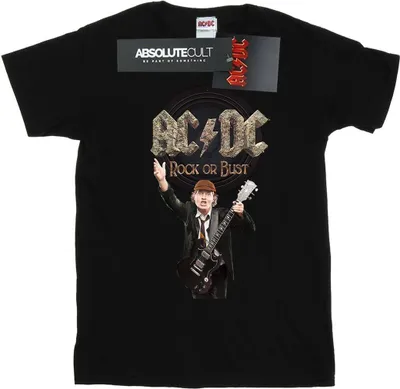 Zdjęcie produktu dla Koszulka damska AC/DC – „Rock Or Bust” BI5096 (S) (czarna)
