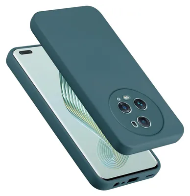 Immagine prodotto di Cadorabo Custodia per Honor Magic 5 Pro Custodia in silicone per telefoni cellulari Custodia in silicone liquido, antigraffio e antiurto per Honor Magic 5 Pro