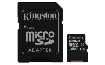 Obrázok produktu pre Kingston Technology Canvas Select, 128 GB, MicroSDXC, Trieda 10, UHS-I, 80 MB/s, 10 MB/s