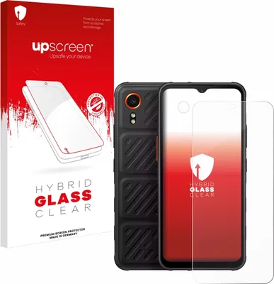 Produktbild von upscreen Schutzglas für Samsung Galaxy XCover 7 (Display+Kamera) Schutzfolie Panzer Folie Glas Display Schutz klar