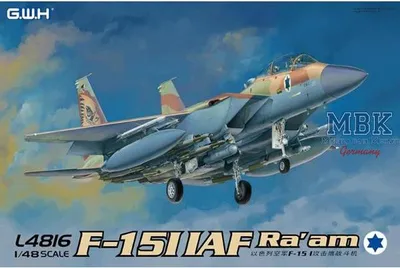 Image de GREAT WALL HOBBY GWH-L4816 McDonnell Douglas F-15I - Ra'am Armée de l'air israélienne