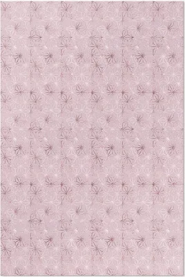 Produktbild von Dekoratives regelmäßiges Muster – Vinylteppich – 150x225 cm – Indoor Teppich – Flur – Pflegeleicht – Modern