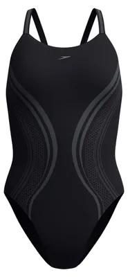 Produktbild von Damen-Badeanzug mit bedrucktem Rücken, Speedo