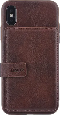 Produktbild von Back cover for iPhone X-Xs - Brown