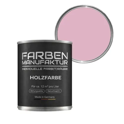 Produktbild von Holzfarbe Wetterschutzfarbe Holzlack Holzschutzlack Trendfarbe 5L - Rosa Flieder