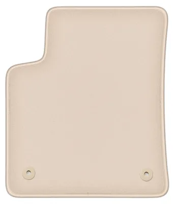 Produktbild von DURBAN Beige Velours-Fahrerfußmatte für Opel Crossland X Crossover (2017-)