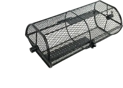 Produktbild von TAINO Grillrondell Grillkorb Rotisserie Grillzubehör Stahl Schwarz
