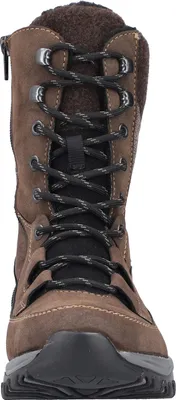 Produktbild von Rieker Damen Schnürboots Stiefelette Warmfutter Winterboots M9640, Größe:39 EU, Farbe:Braun