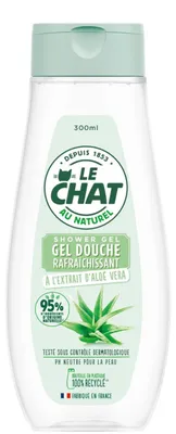 Zdjęcie produktu dla Żel pod prysznic Le chat – 300 ml z aloesem