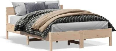 Obrázok produktu pre vidaXL Posteľ z masívu bez matraca 120x190 cm borovicové drevo