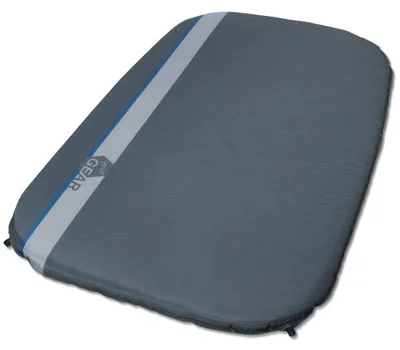 Produktbild von Aufblasbare Luftmatratze für 2 Personen – Grau, 198x130x7 cm