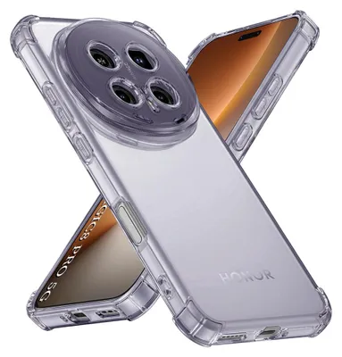 Obrázek produktu pro Techsuit - Shockproof Clear Silicone kryt pro Honor Magic8 Pro - kouřový černý