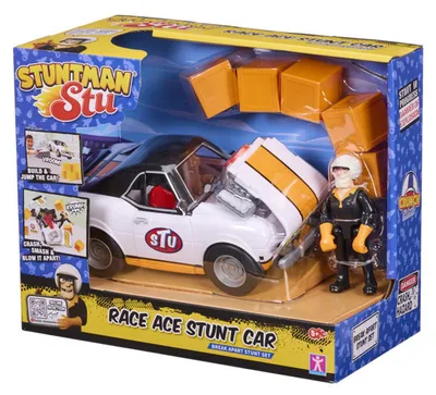 Productafbeelding van Crash Racing Car - BANDAI - Stuntman Stu - COSS8200