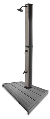 Immagine prodotto di Doccia solare da giardino da 40L con pedana - Tanaga Bronze & Dasar