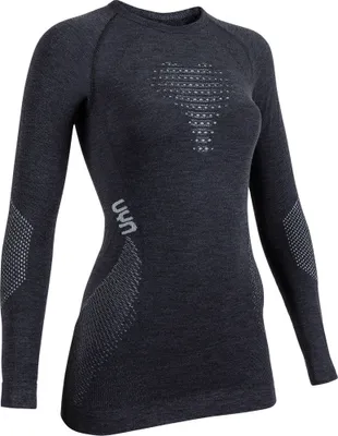 Produktbild von UYN Fusyon Cashmere langarm Funktionsshirt Damen grey stone/pearl L/XL