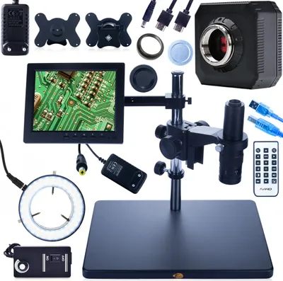 Produktbild von Digitales Mikroskop Rosfix Earth Pro MCEP-0.5X + 8" Display + LED-Beleuchtung + Kamera ORION Pro