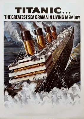 Obrázek produktu pro Titanic se potápí – plakát 50 x 70 cm