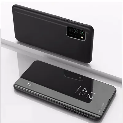 Image de Étui de protection 360 degrés « Mirror Cover » noir pour Samsung Galaxy S21 Ultra