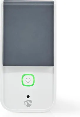 Produktbild von Nedis SmartLife Smart Stecker - IP44 - Leistungsmesser - 3680 W - Schutzkontakt / Typ F (CEE 7/7) - -30 - 40 °C - Android / IOS - Grau / Weiss - 1 Stück