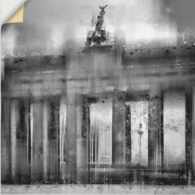 Produktbild von ARTland Wandbild, selbstklebend Berlin Brandenburger Tor II Größe: 30x30 cm