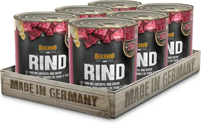 Image de BELCANDO® Bœuf avec pommes de terre & petits pois 6x 800g