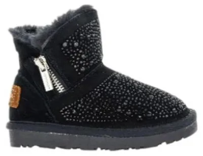 Image de Bottines pour enfant Monnalisa, modèle 8C0005_0707, couleur noire